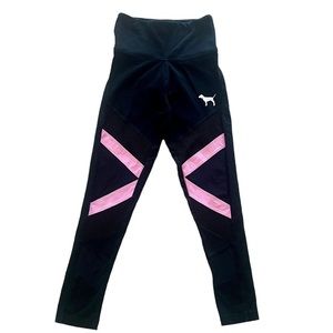 Victoria's Secret Pink Dog Logo Leggings Yoga Pants Athletic